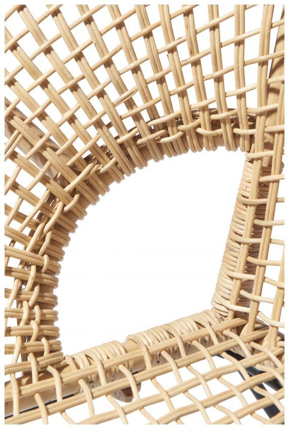 Ubud chair detail weave Fair Furniture