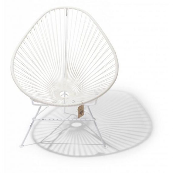 Acapulco chair, white, white frame Fair Furniture