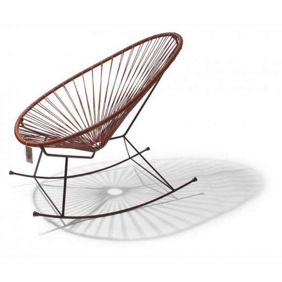 Acapulco rocking chair - leather