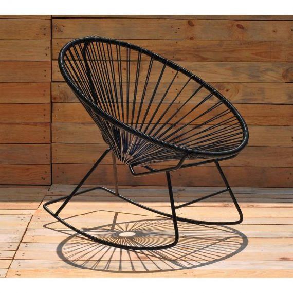Black rocking chair Fair Furniture