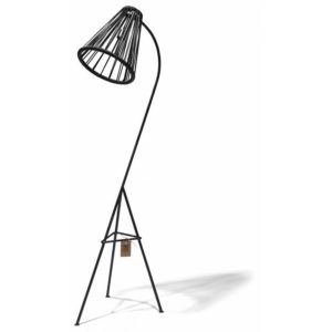 Kahlo vloerlamp zwart