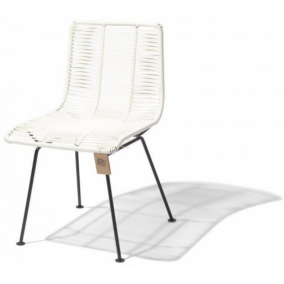 Rosarito dining chair white